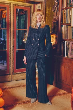 Anoukanouk pinstripe blazer