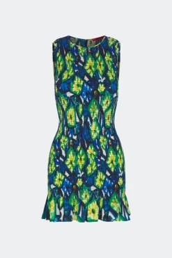 Bellebelle smocked mini dress