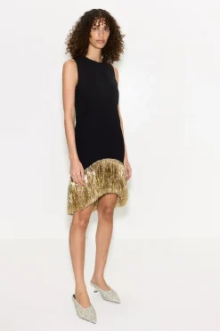 Bowiebowie fringe mini dress