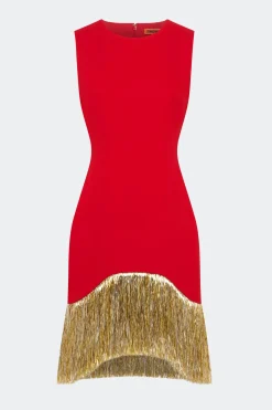 Bowiebowie fringe mini dress