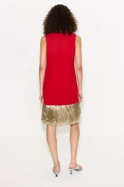 Bowiebowie fringe mini dress