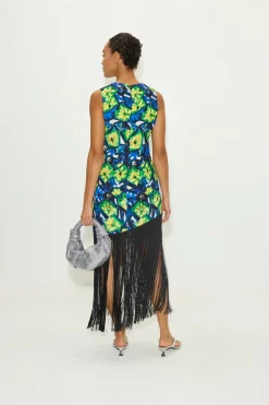 Casablancacasablanca fringe dress