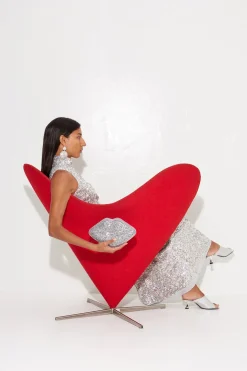 Crystalcrystal lip clutch