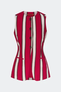 Deldel mar linen vest