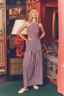 Florflor poplin skirt