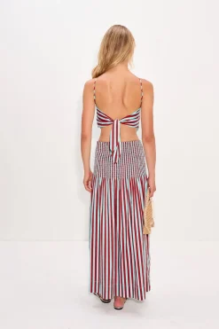 Florflor poplin skirt