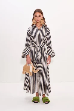 Innainna poplin maxi dress