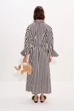 Innainna poplin maxi dress