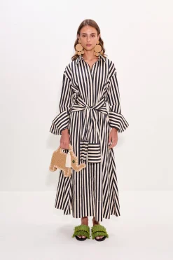 Innainna poplin maxi dress