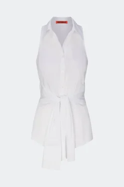 Innainna sleeveless poplin top