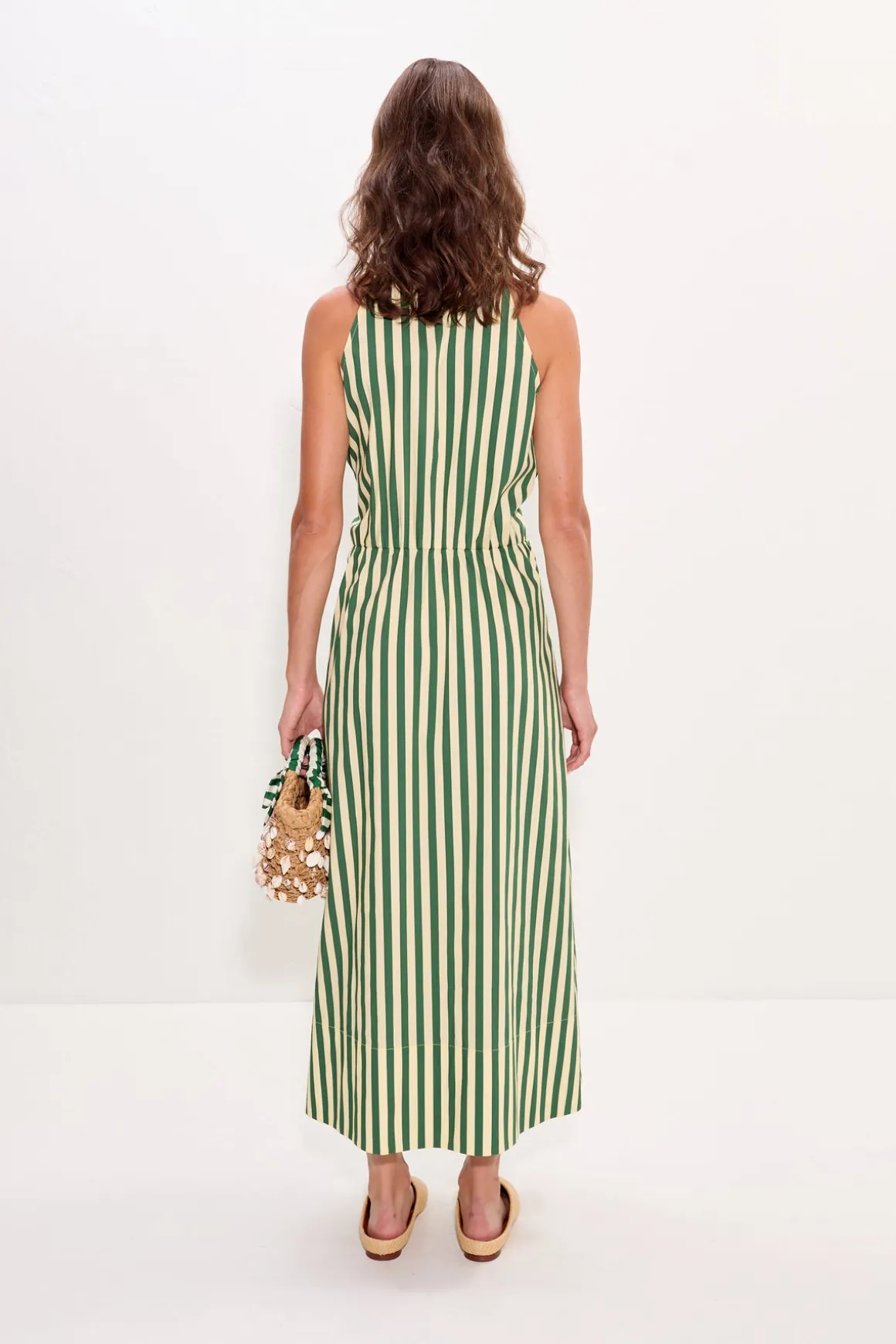 Innainna sleeveless poplin dress