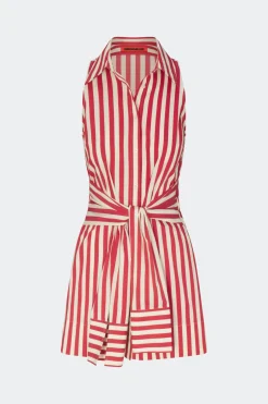 Innainna sleeveless poplin mini dress