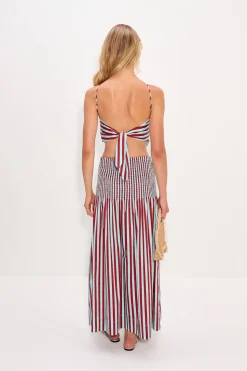 Kitkit poplin tie top