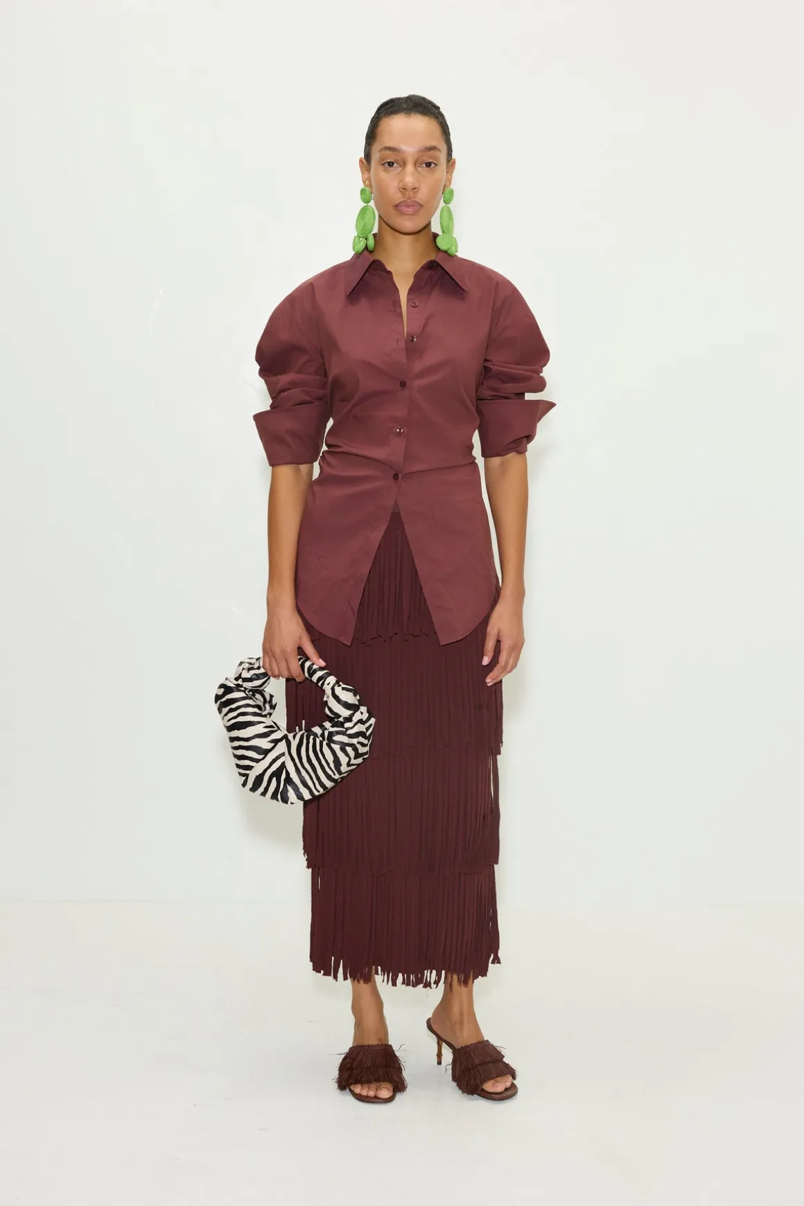 Lochloch poplin button up