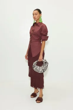 Lochloch poplin button up