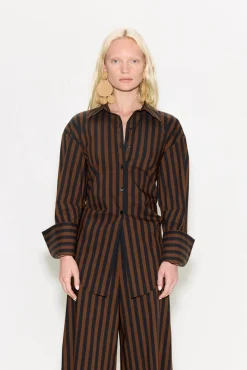 Lochloch poplin button up