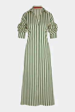 Lochloch poplin maxi dress