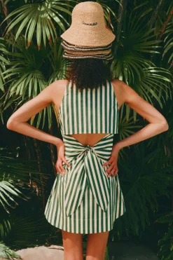 Lochloch sleeveless mini dress