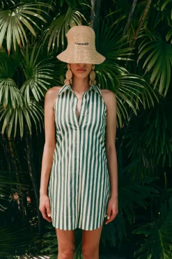 Lochloch sleeveless mini dress