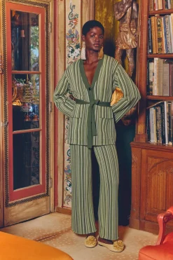 Maxmax belted knit cardigan