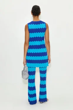 Mojimoji knit mini dress