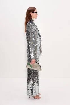 Nellanella sequin wide leg pant