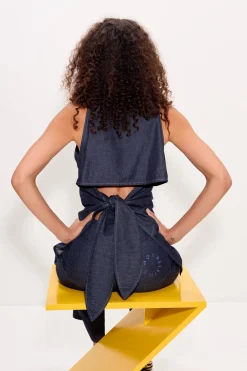 Piapia chambray pant