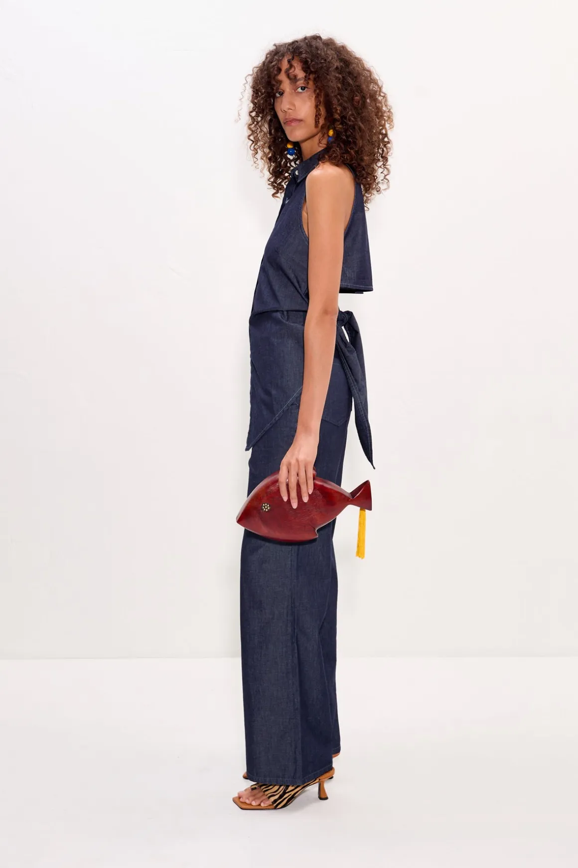 Piapia chambray pant