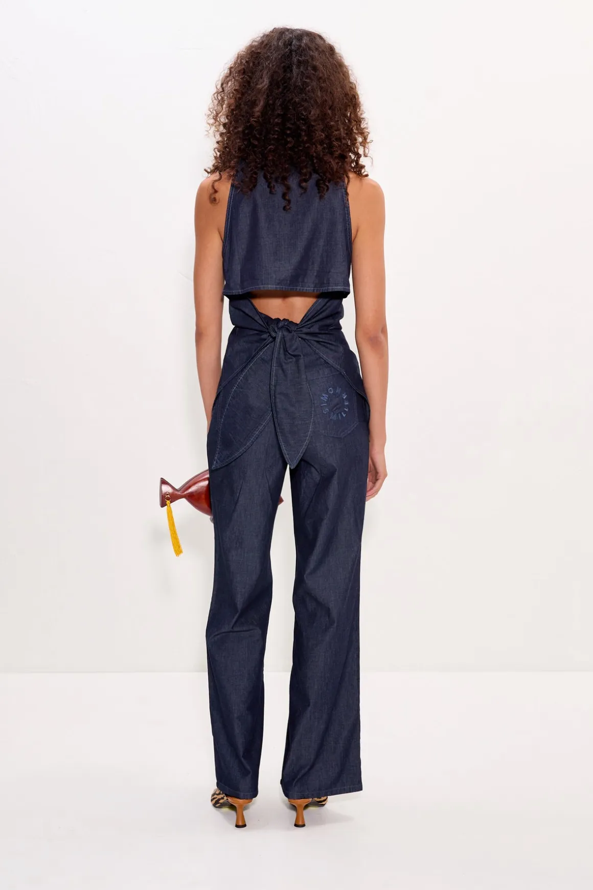 Piapia chambray pant