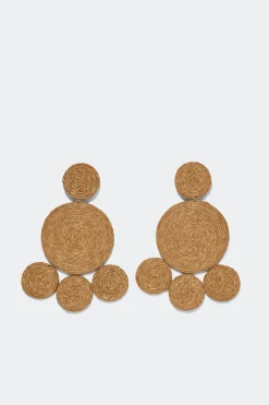 Raffiaraffia deco earring