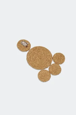 Raffiaraffia deco earring