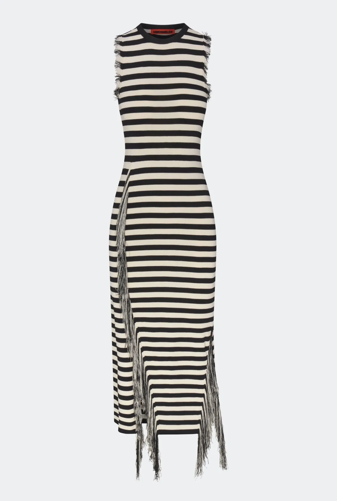 Sabinesabine fringe knit dress