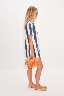 Saharasahara short sleeve mini dress