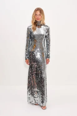 Sculptysculpty sequin dress