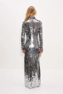 Sculptysculpty sequin dress