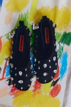 Teardropteardrop crystal riad flat