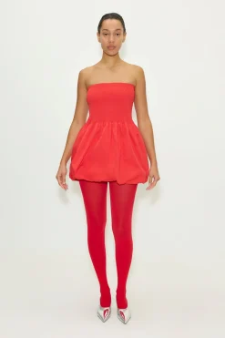 Viavia smocked mini dress