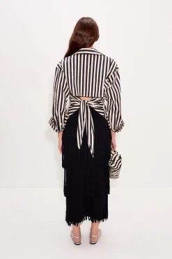 Zaza za knit fringe skirt