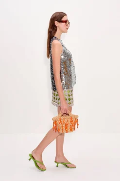 Zerazera crochet mini skirt